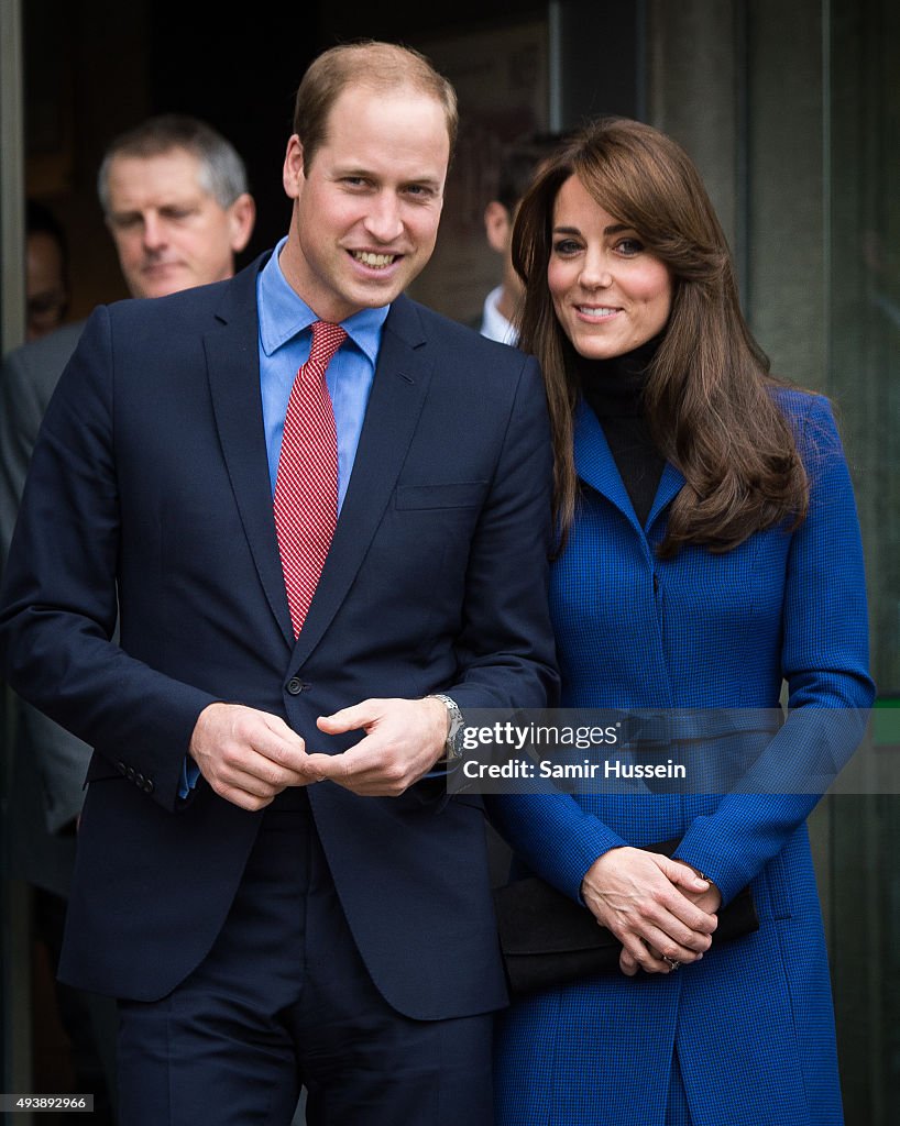 The Duke And Duchess Of Cambridge Visit Dundee