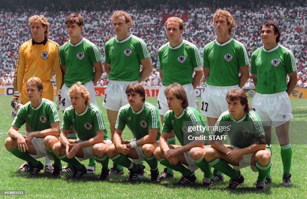 WORLD CUP-1986-WEST GERMANY-TEAM