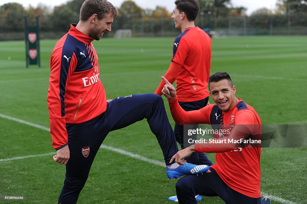 Arsenal Training Session