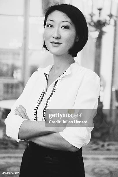 Minister of culture Fleur Pellerin is photographed for Le Film Francais on October 14, 2015 in Paris, France.