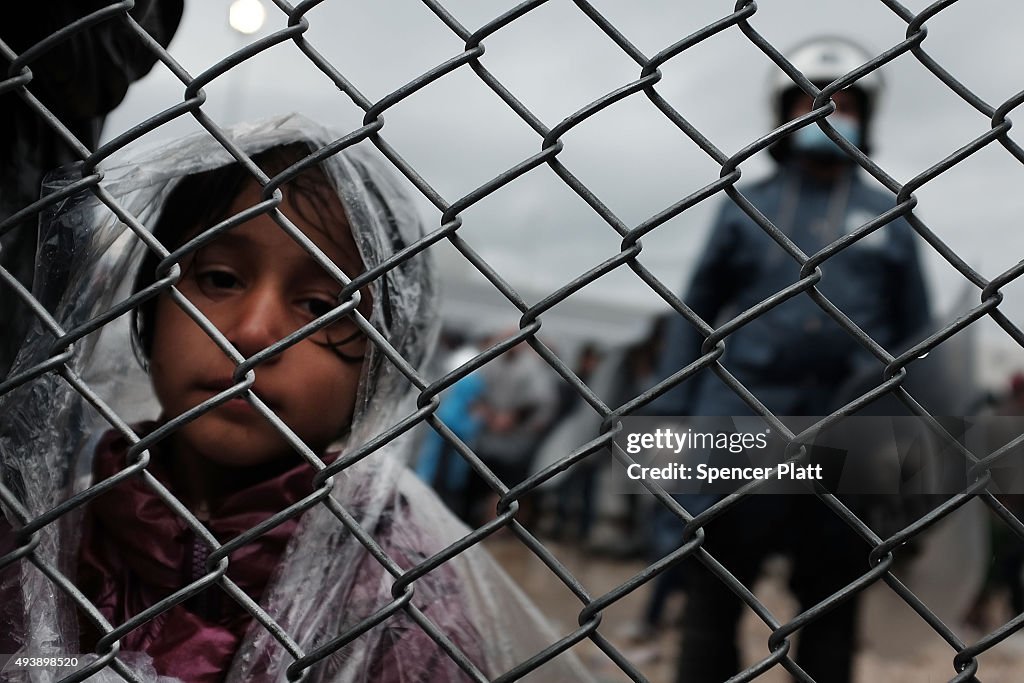 Greek Island Of Lesbos Continues To Receive Migrants Fleeing Their Countries