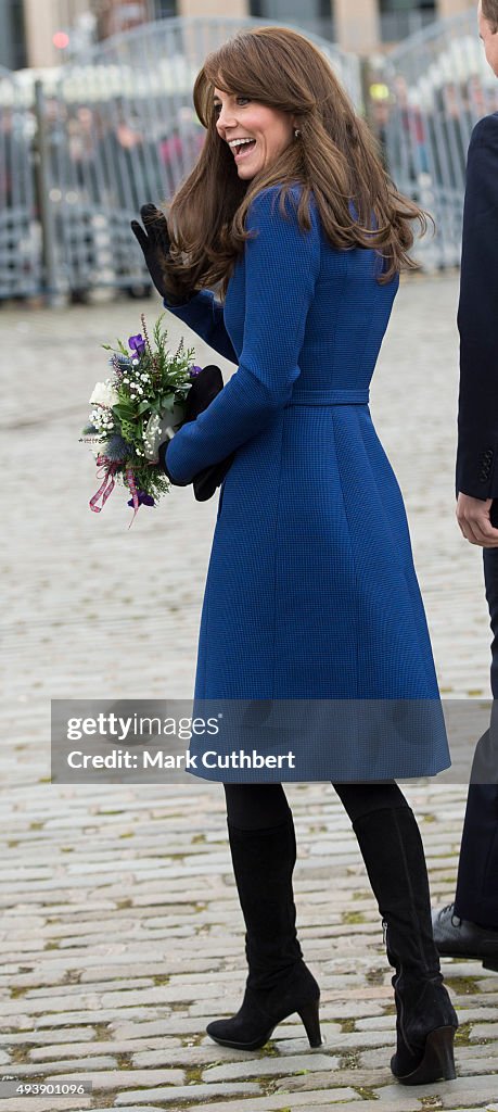 The Duke And Duchess Of Cambridge Visit Dundee