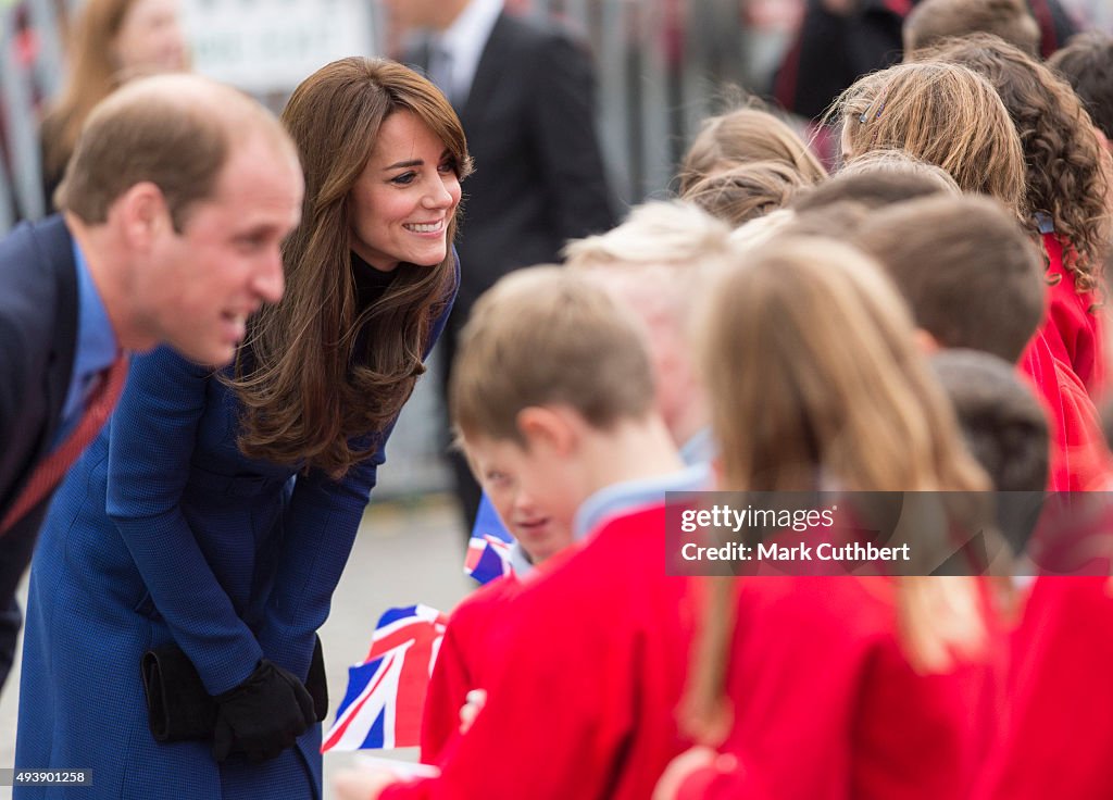 The Duke And Duchess Of Cambridge Visit Dundee