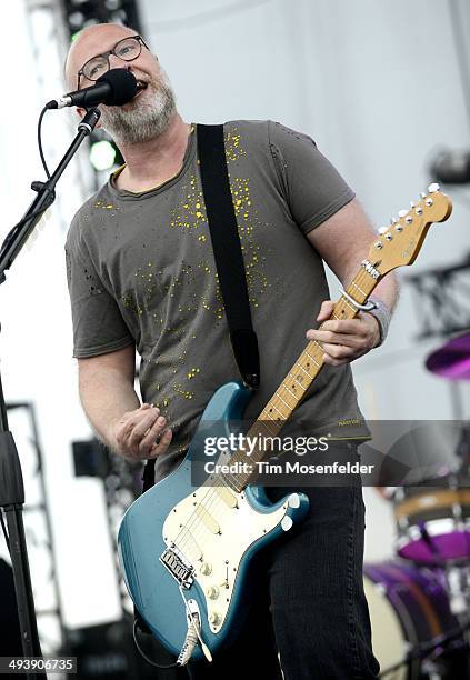 Bob Mould performs during the Saquatch! Music Festival at the Gorge Amphitheater on May 25, 2014 in George, Washington.