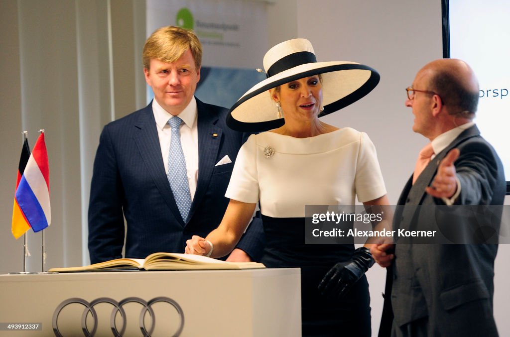 King Willem-Alexander And Queen Maxima Of The Netherlands Visit Lower-Saxony