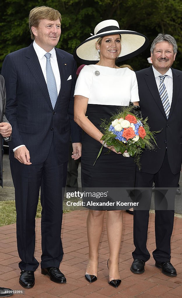 King Willem-Alexander And Queen Maxima Of The Netherlands Visit Lower-Saxony