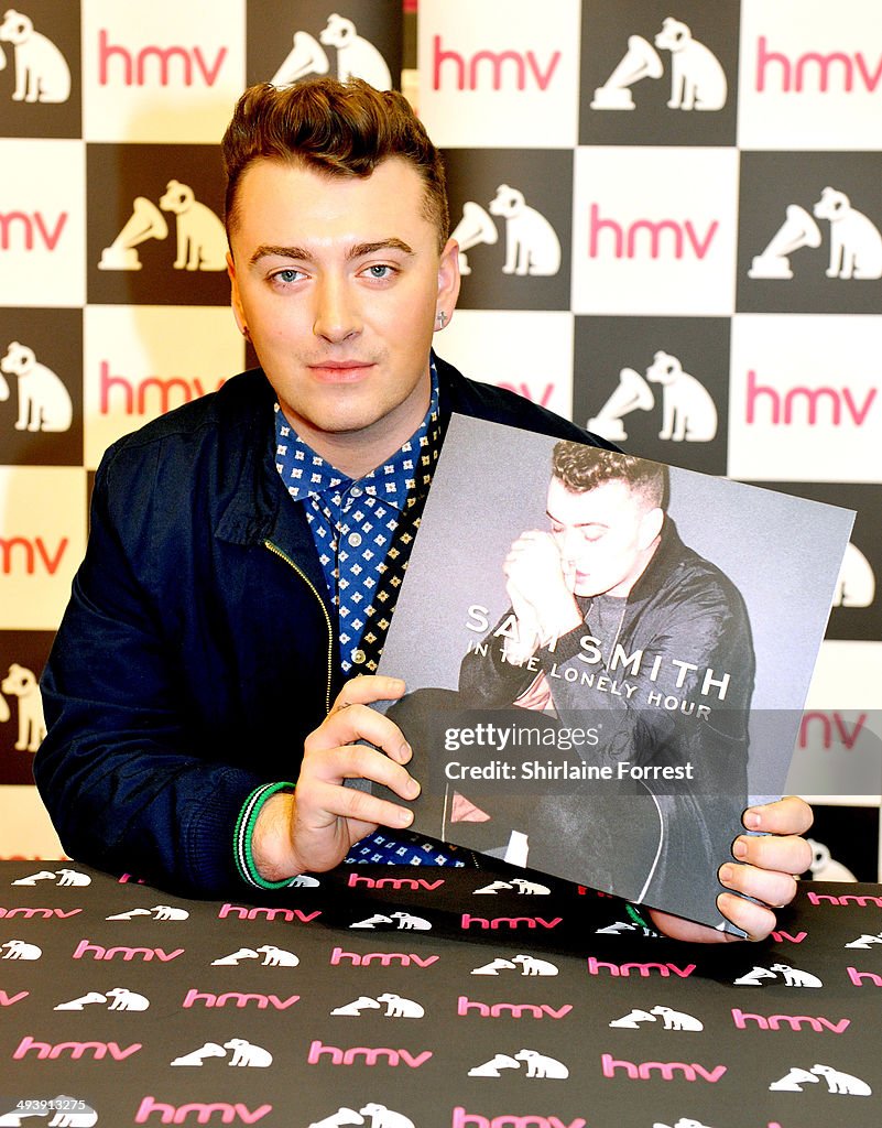 Sam Smith In store Appearance