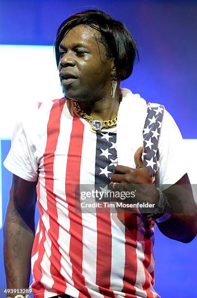 Big Freedia performs during the Saquatch! Music Festival at the Gorge Amphitheater on May 25, 2014 in George, Washington.
