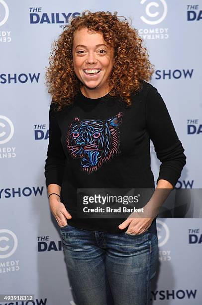 Michelle Wolf attends Comedy Central's The Daily Show With Trevor Noah Premiere Party Event on October 22, 2015 in New York City.