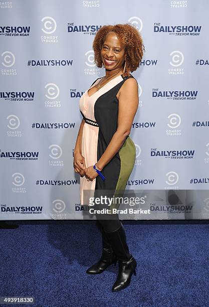 Holly Walker attends Comedy Central's The Daily Show With Trevor Noah Premiere Party Event on October 22, 2015 in New York City.