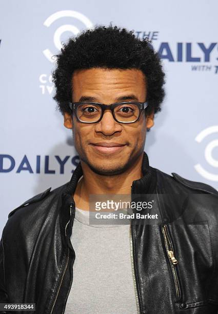Jordan Carlos attends Comedy Central's The Daily Show With Trevor Noah Premiere Party Event on October 22, 2015 in New York City.
