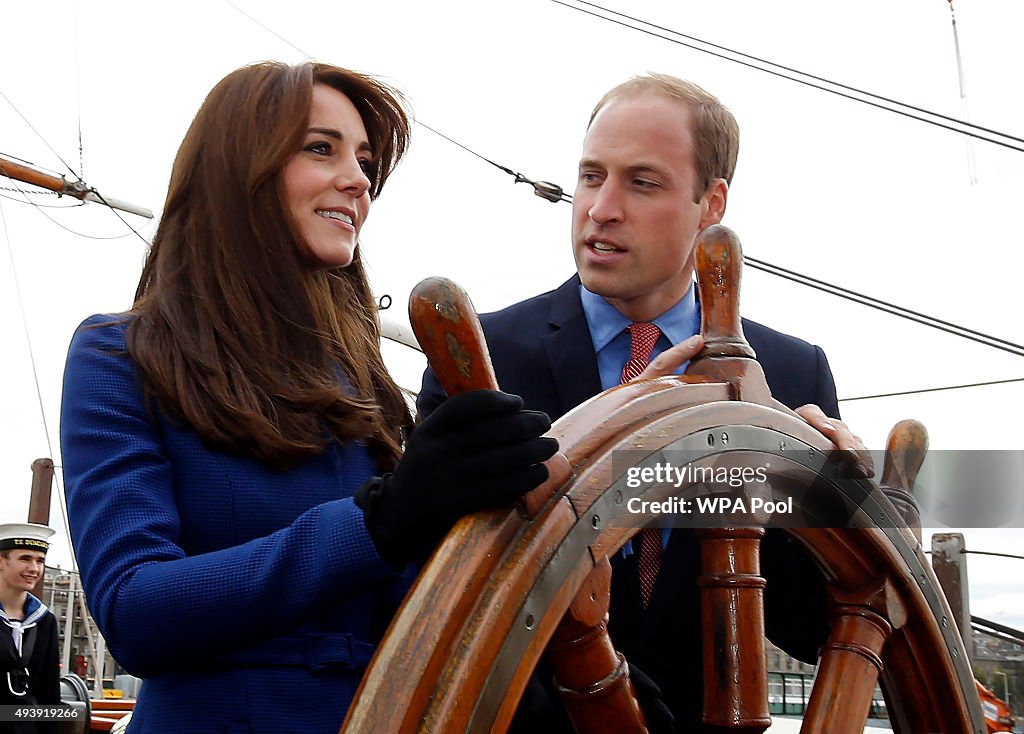 The Duke And Duchess Of Cambridge Visit Dundee