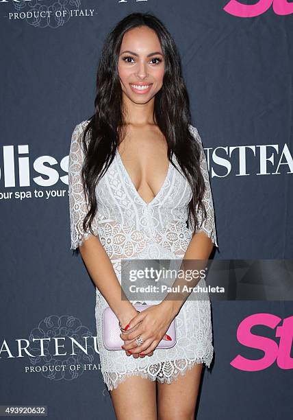 Chyna Rose Stevens attends Star Magazine's Scene Stealers party at The W Hollywood on October 22, 2015 in Hollywood, California.