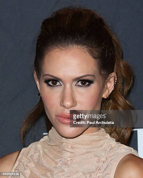 Reacording Artist Kimberly Cole attends Star Magazine's Scene Stealers party at The W Hollywood on October 22, 2015 in Hollywood, California.
