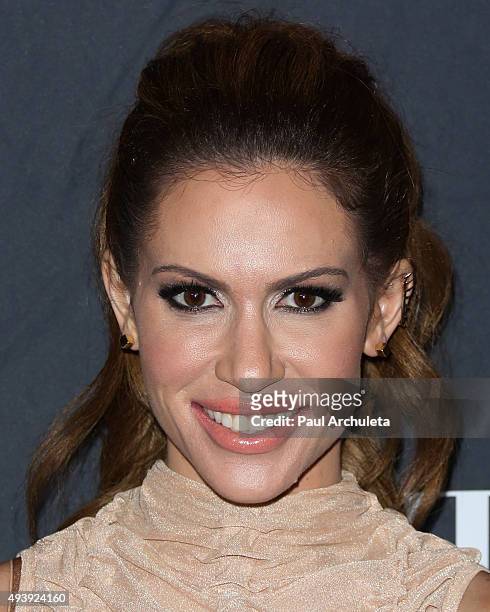 Reacording Artist Kimberly Cole attends Star Magazine's Scene Stealers party at The W Hollywood on October 22, 2015 in Hollywood, California.