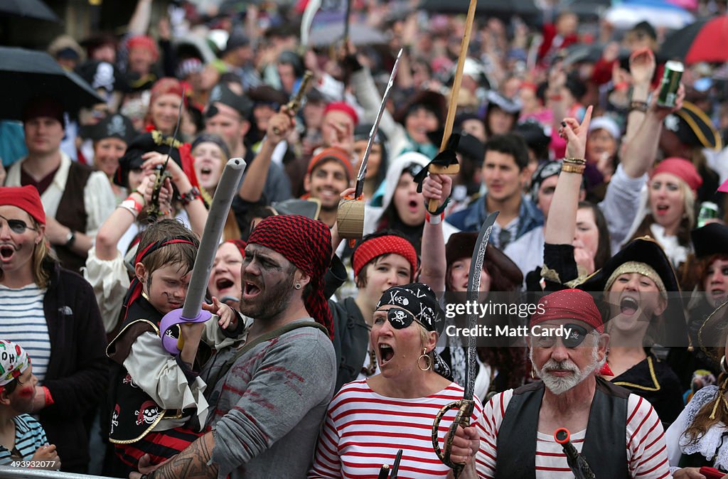 Pirates Gather To Break World Record