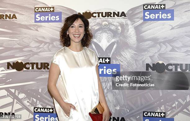 Actress Sibel Kekilli attends a special screening of Game of Thrones 4th season 7th episode, during Madrid International Fantastic Film Festival...