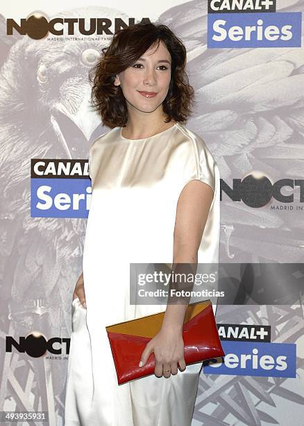 Actress Sibel Kekilli attends a special screening of Game of Thrones 4th season 7th episode, during Madrid International Fantastic Film Festival...