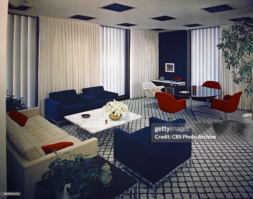 Interiors and offices of CBS headquarters, , 51 West 52 Street, New ...