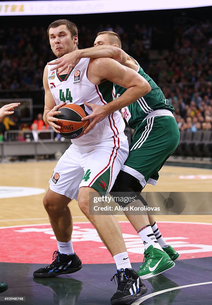 Zalgiris Kaunas v Lokomotiv Kuban Krasnodar - Turkish Airlines Euroleague