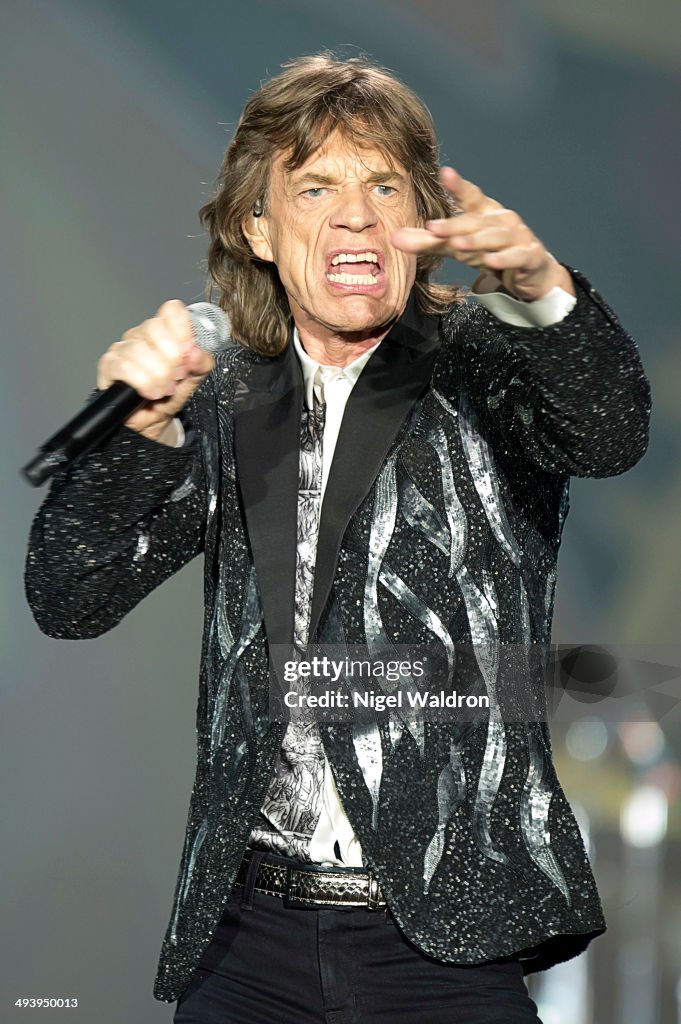 The Rolling Stones Perform  at Telenor Arena Oslo