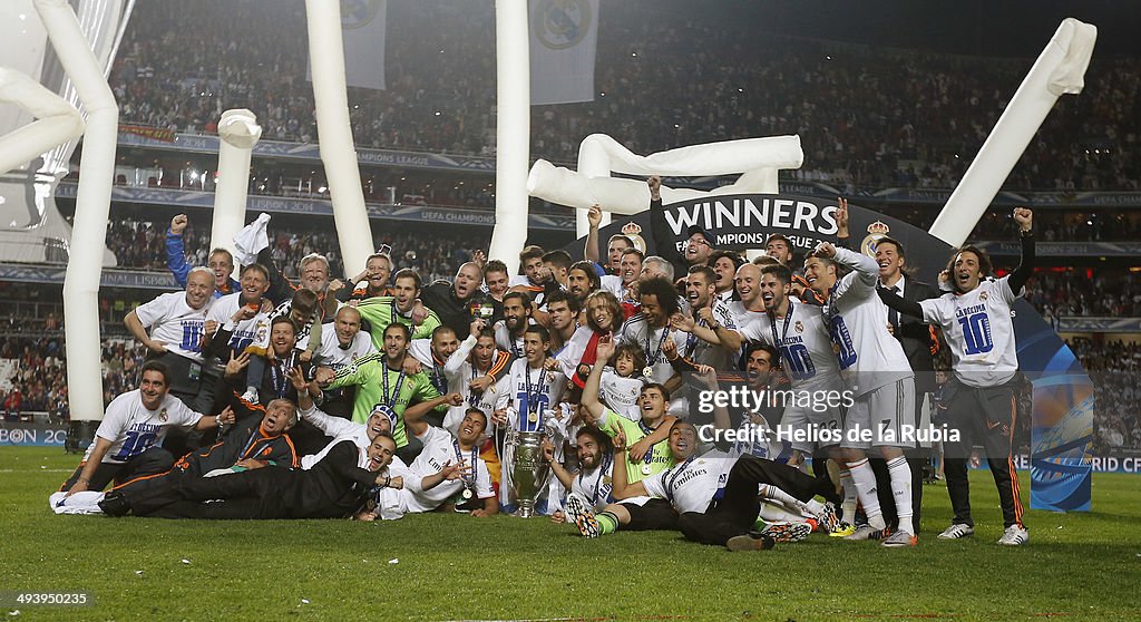 Real Madrid Celebration After UEFA Champions League Final