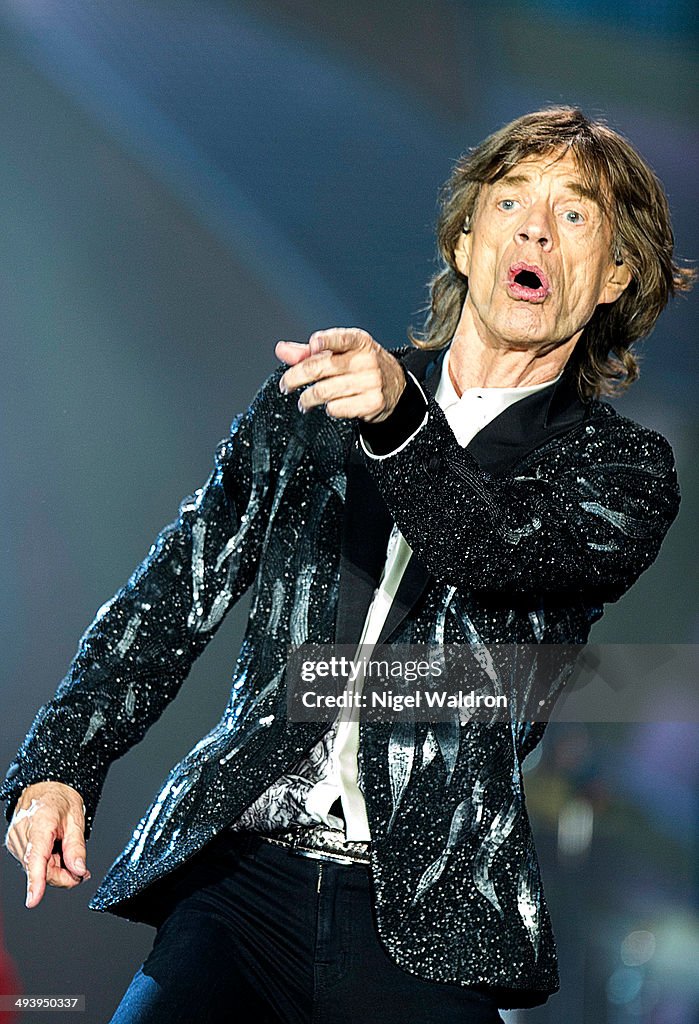 The Rolling Stones Perform  at Telenor Arena Oslo