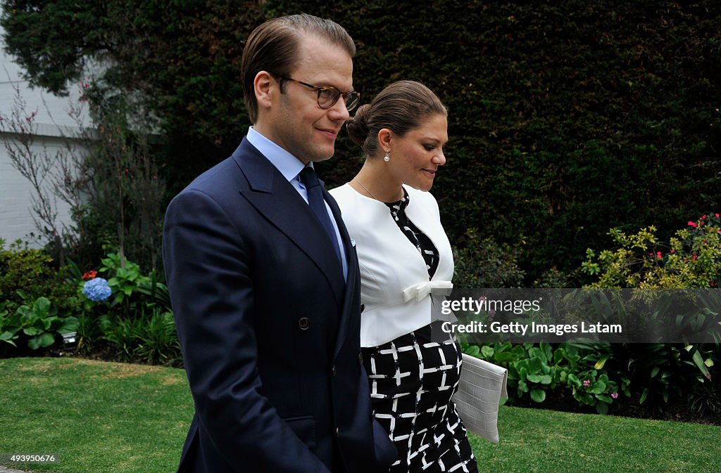 Swedish Royals Visit Colombia