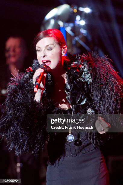 British singer Lisa Stansfield performs live during a concert at the Admiralspalast on May 26, 2014 in Berlin, Germany.