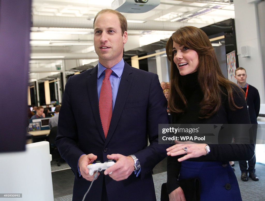 The Duke And Duchess Of Cambridge Visit Dundee