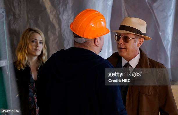 Sir Crispin Crandall" Episode 306 -- Pictured: Megan Boone as Liz Keen, James Spader as Red Reddington --
