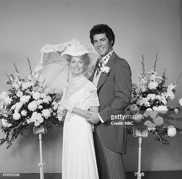 Marlena Evans and Don Craig Wedding" -- Pictured: Deidre Hall as Marlena Evans, Jed Allan as Don Craig--