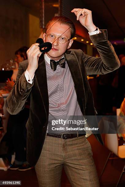 Jan-Henrik M. Scheper-Stuke attends a charity concert with Nadja Michael & Sven Helbig at Radialsystem V on October 23, 2015 in Berlin, Germany.