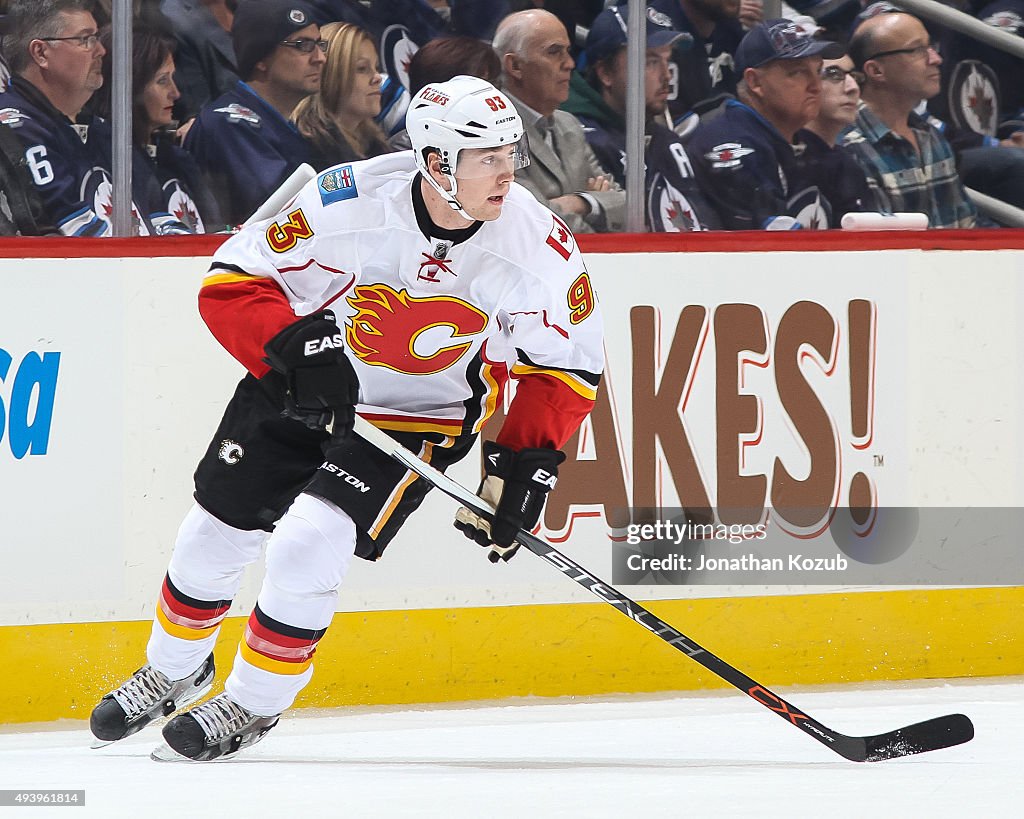 Calgary Flames v Winnipeg Jets