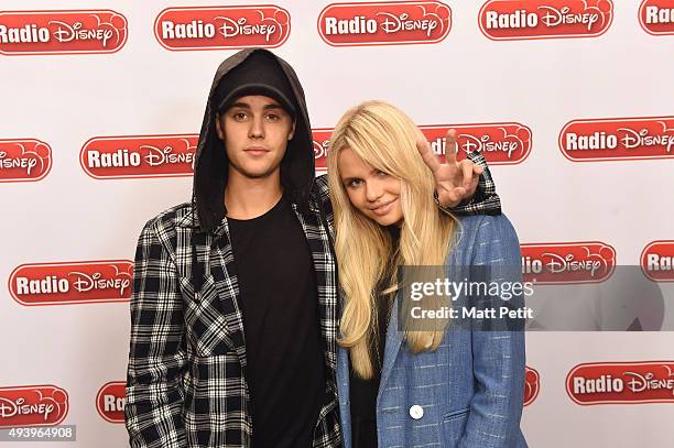 Island Records' platinum recording artist Justin Bieber visited Radio Disney Studios to talk about his latest single "What Do You Mean?" which debuts...