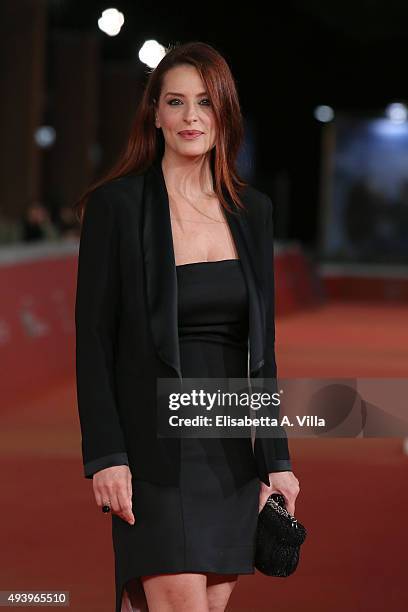 Simona Borioni attends the red carpet for 'Alaska' during the 10th Rome Film Fest at Auditorium Parco Della Musica on October 23, 2015 in Rome, Italy.