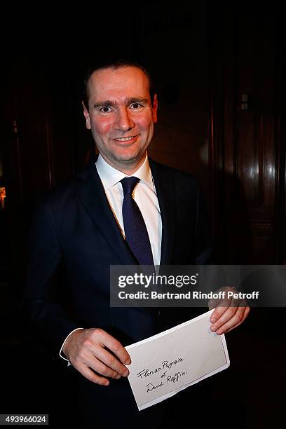 Alexandre Ricard attends 'Le Bal Jaune 2015' Dinner Party At Hotel Salomon de Rothschild during FIAC on October 23, 2015 in Paris, France.