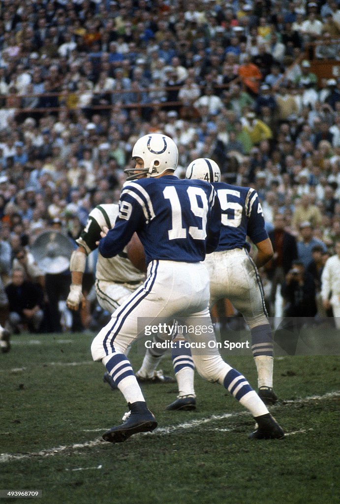 Super Bowl III - New York Jets v Baltimore Colts