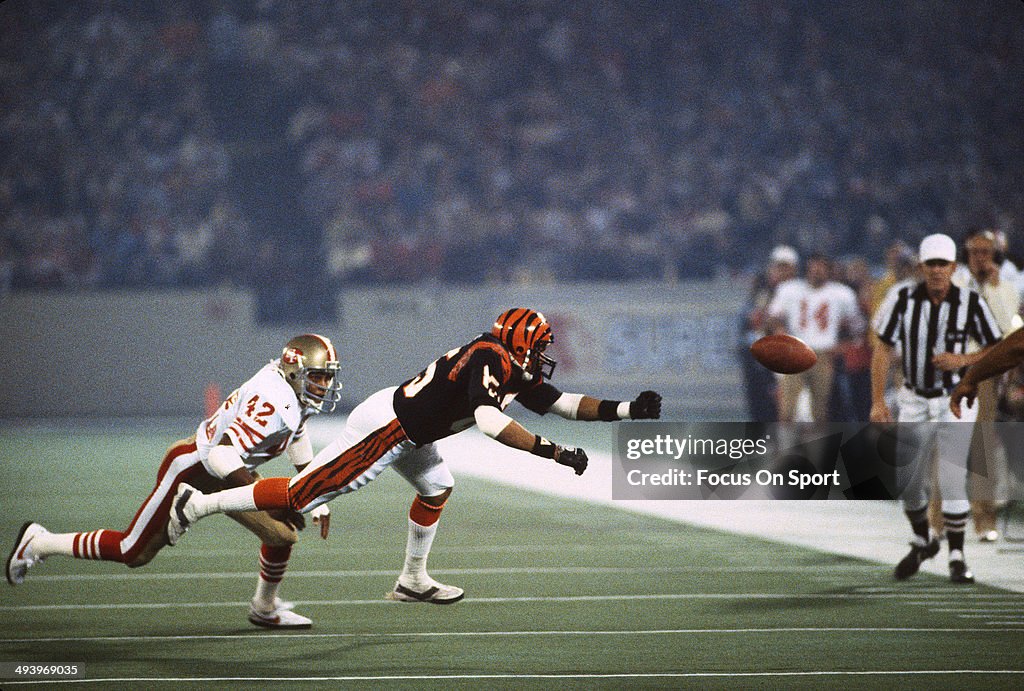 Super Bowl XVI - San Fracisco 49ers v Cincinnati Bengals