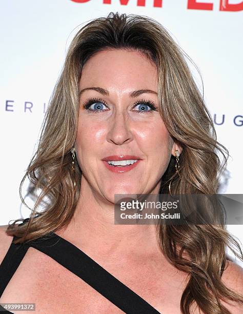 S Jill Montgomery attends Brian Atwood's Celebration of PUMPED hosted by Melissa McCarthy and Eric Buterbaugh on October 23, 2015 in Los Angeles,...