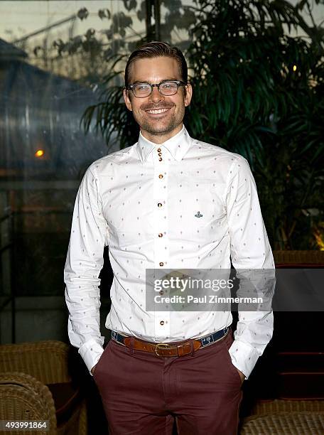 Actor/singer Matt Shingledecker attends the Meredith O'Connor Album Release Party benefiting The Carol Galvin Foundation at The Park on October 23,...