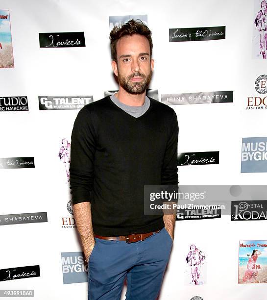 Recording artist Matt Max attends the Meredith O'Connor Album Release Party benefiting The Carol Galvin Foundation at The Park on October 23, 2015 in...