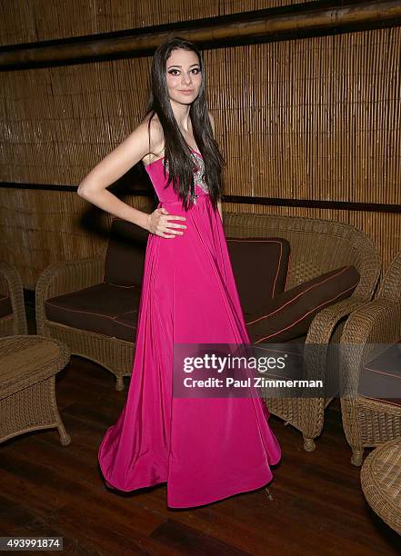 Recording artist Meredith O'Connor attends the Meredith O'Connor Album Release Party benefiting The Carol Galvin Foundation at The Park on October...