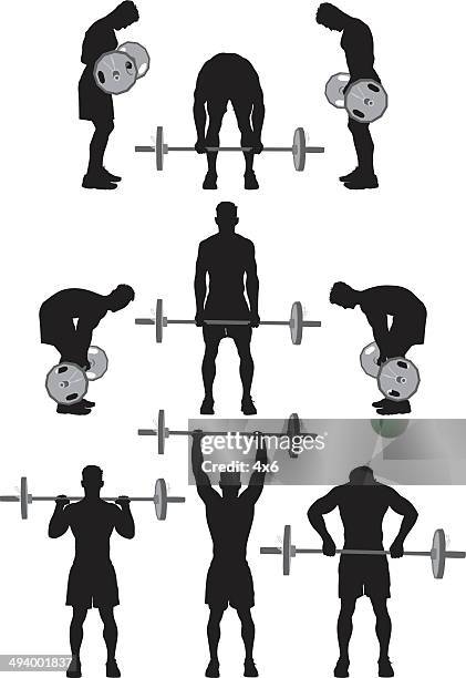 weightlifter - weightlifter stock illustrations