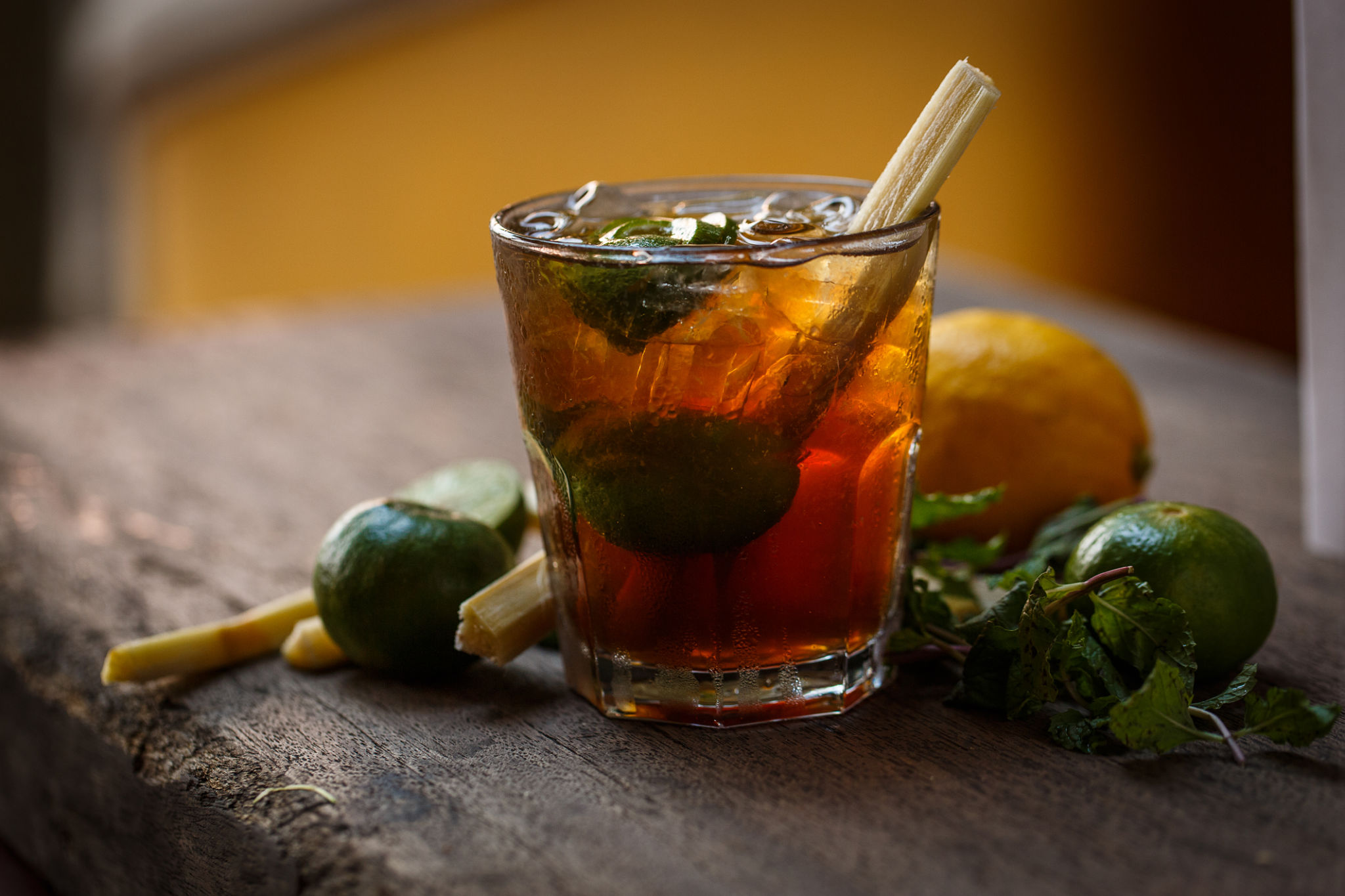 rum cocktail