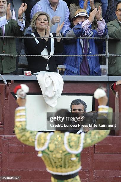 Miguel Angel Perera performs during San Isidro Fair on May 23, 2014 in Madrid, Spain.