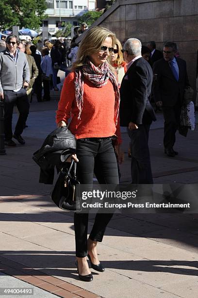 Isabel San Sebastian attends San Isidro Fair on May 23, 2014 in Madrid, Spain.