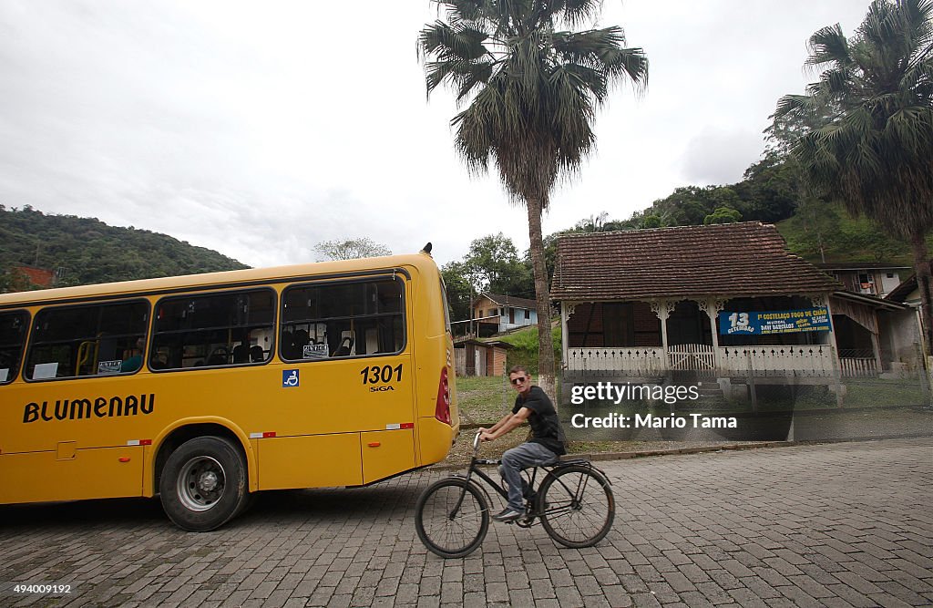 Brazilian City Of Blumenau Holds Its Annual Oktoberfest