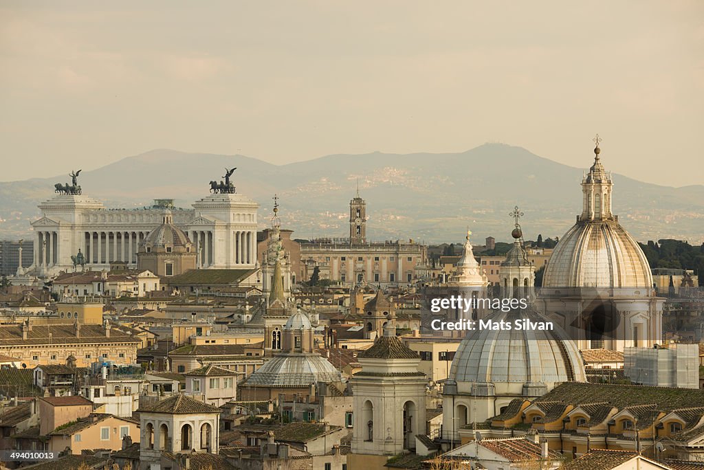 View Over Rome Panoramic View Over Rome High-Res Stock Photo - Getty Images