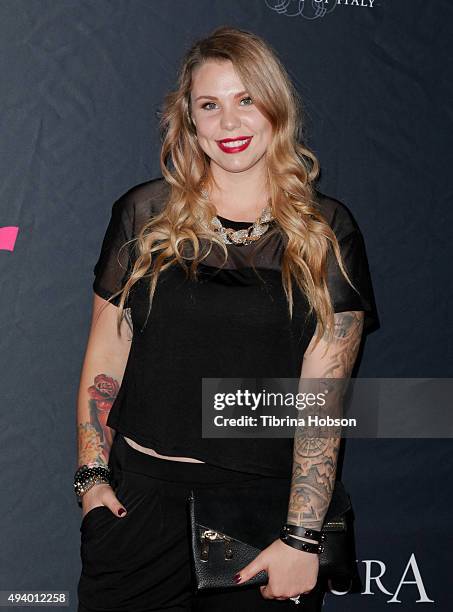 Kailyn Lowry attends Star Magazine's Scene Stealers party at W Hollywood on October 22, 2015 in Hollywood, California.